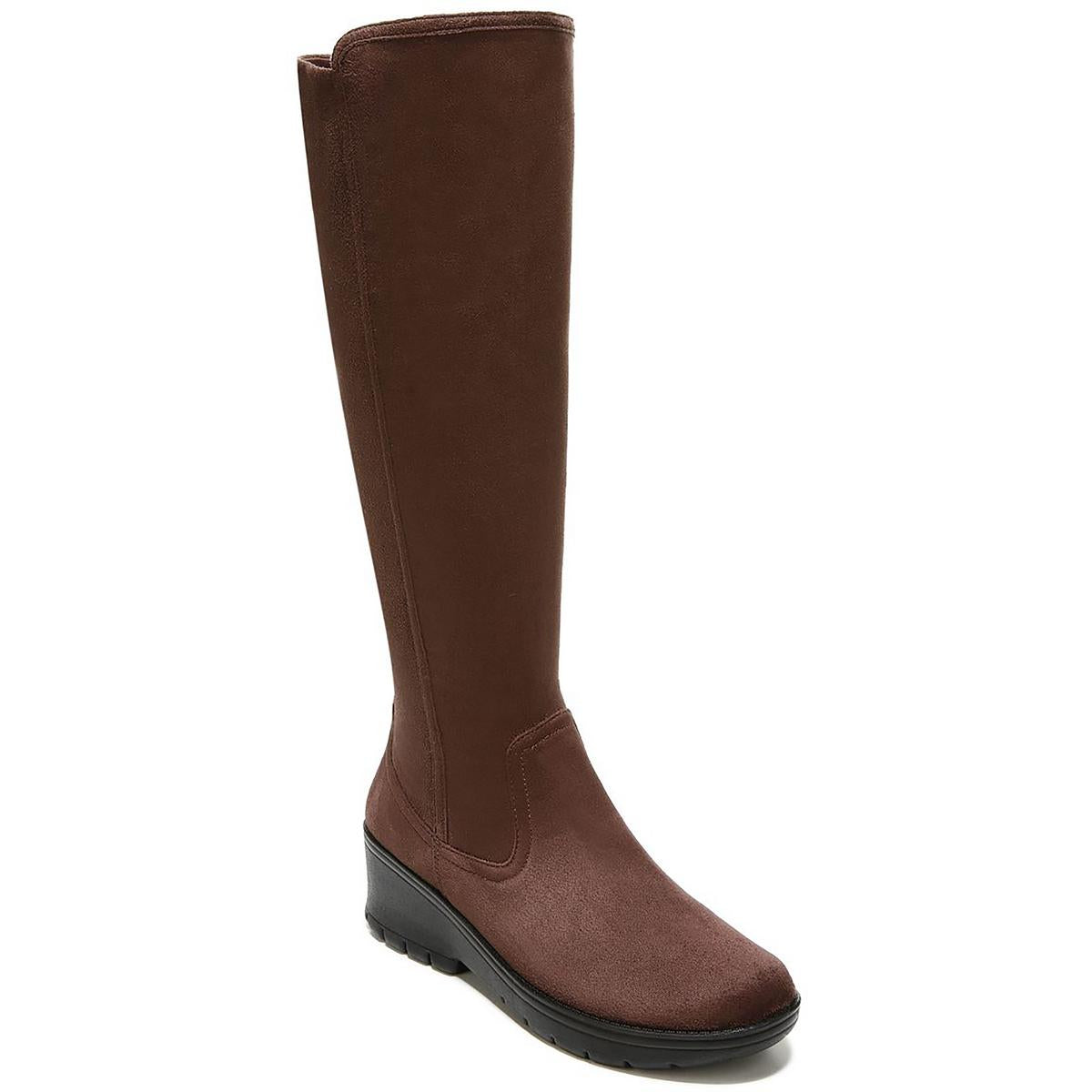 Brandy  Womens Zipper Knee-High Boots