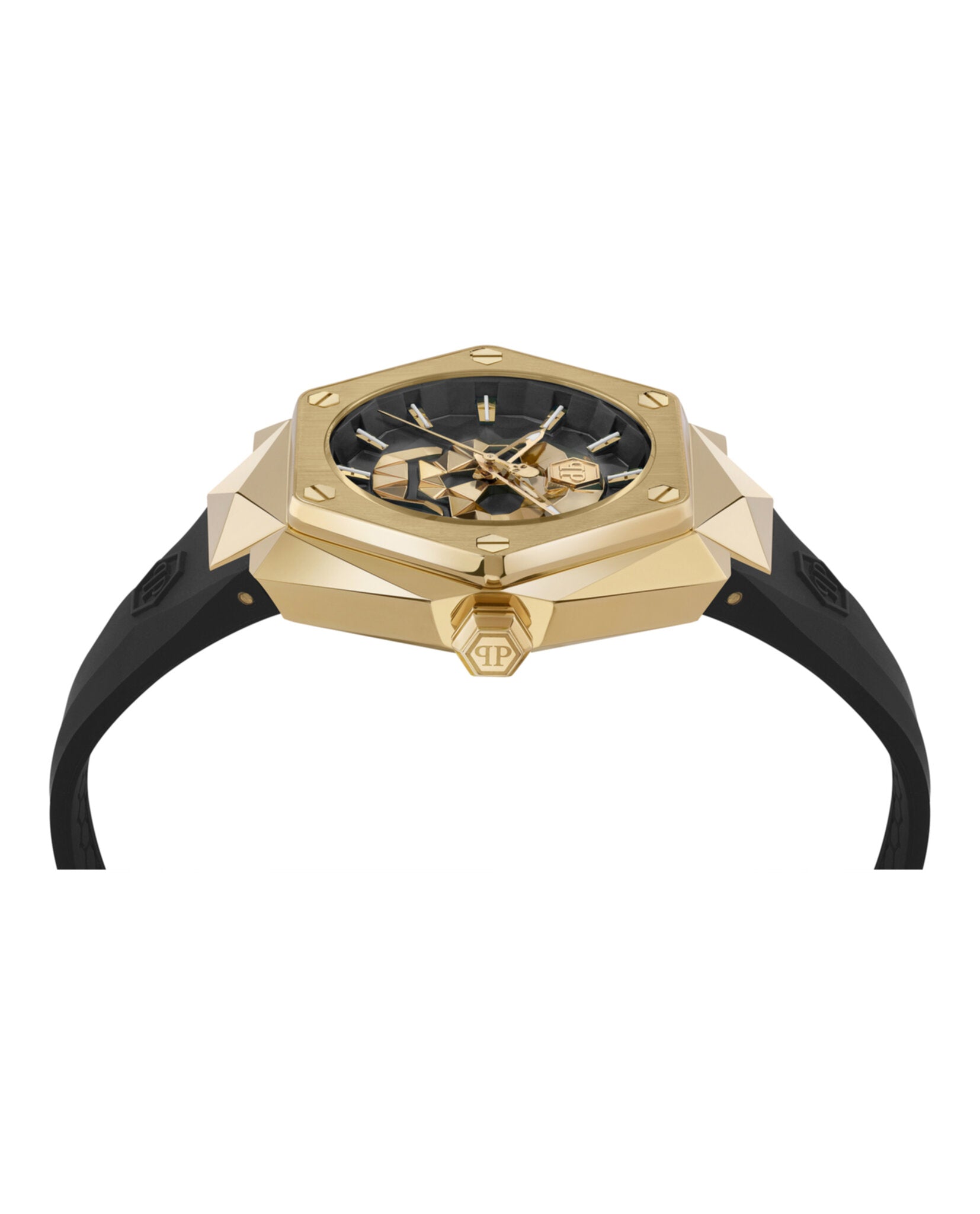 Philipp Plein Womens  Gold 40mm Strap Fashion Watch