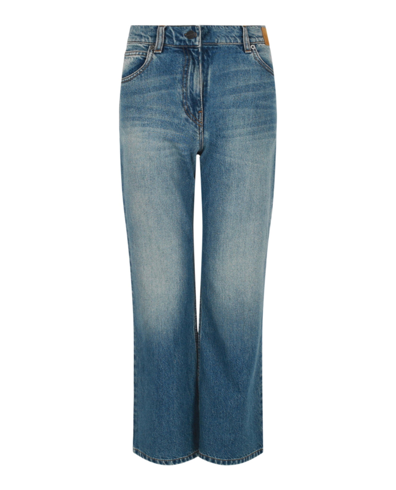 Palm Angels Womens Star Flare Jeans