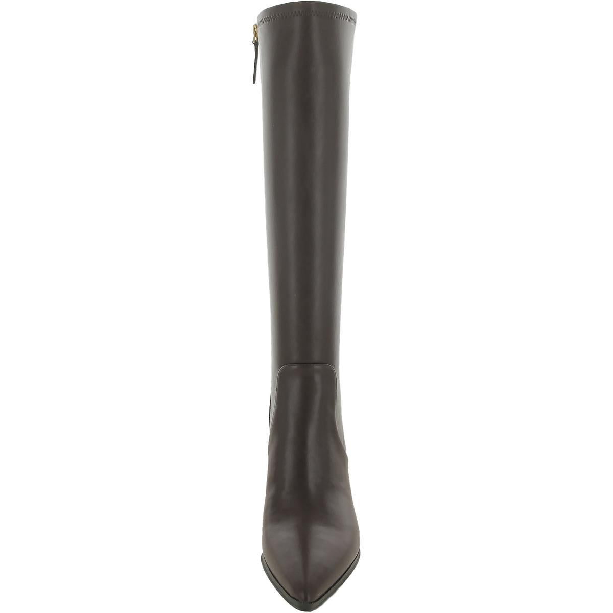 Daytona Womens Faux Leather Heels Knee-High Boots