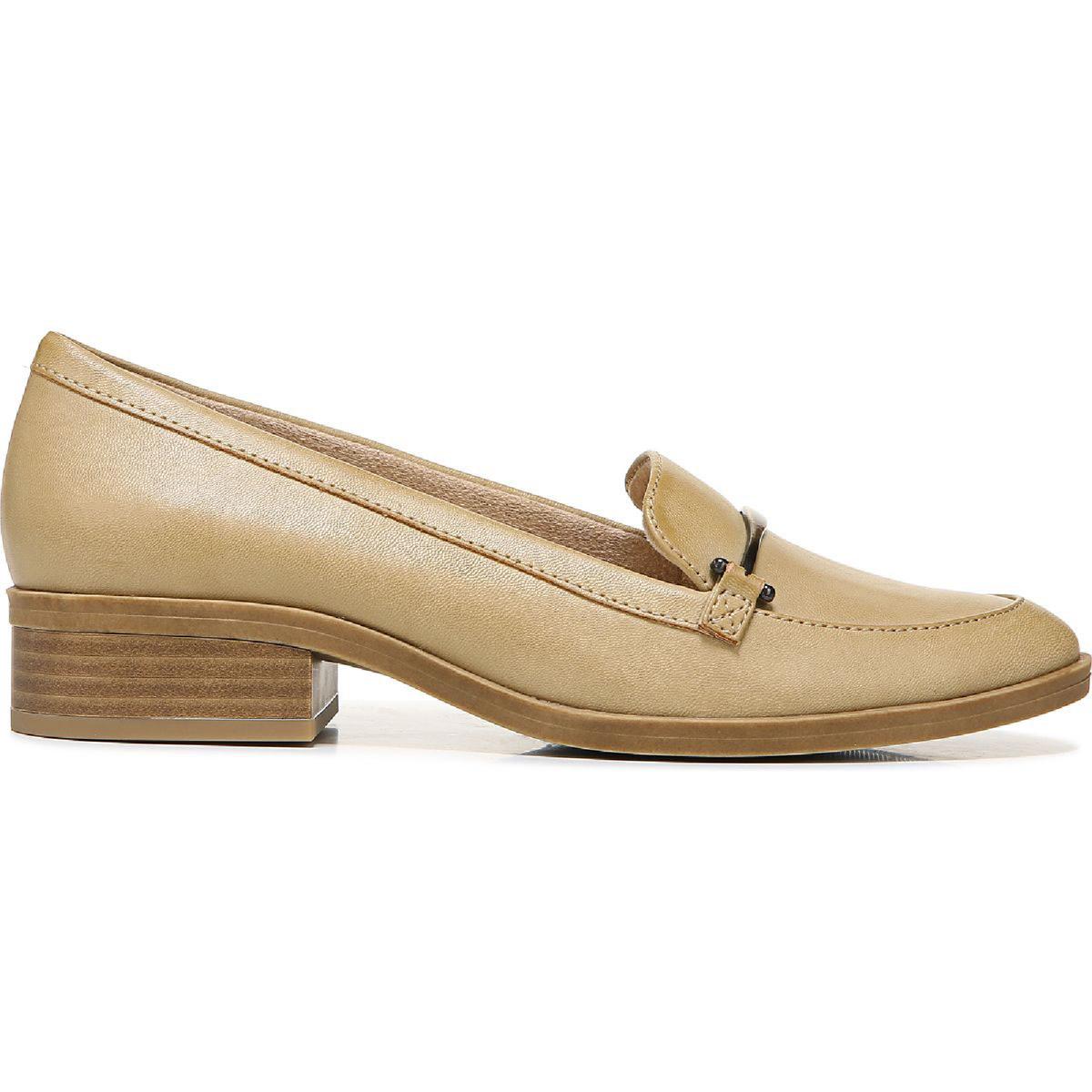 Ridley Womens Faux Leather Slip On Loafers