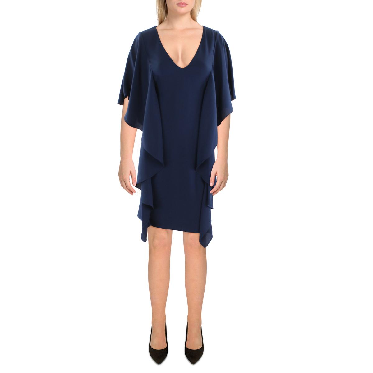 Womens Semi-Formal Mini Shift Dress