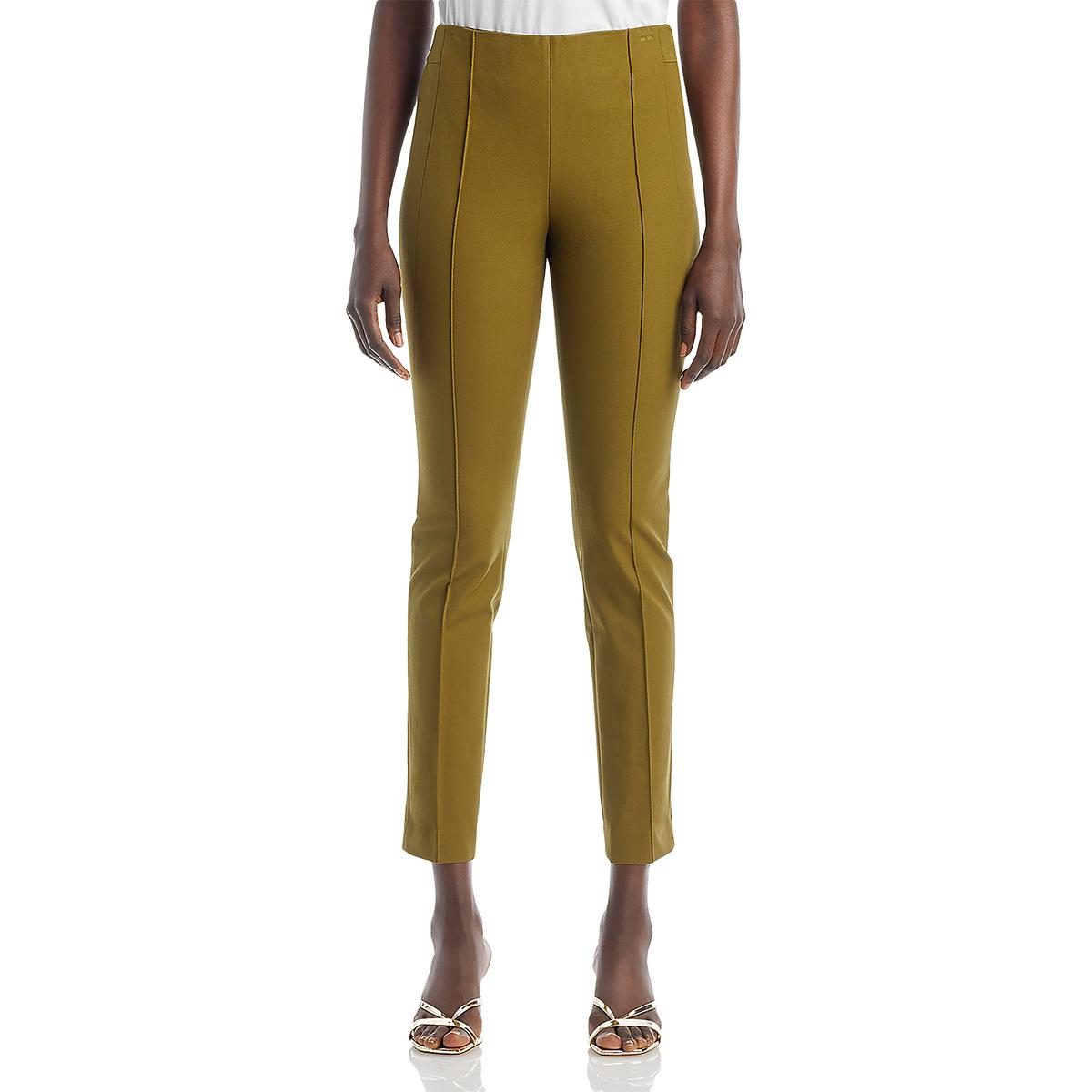 Gramercy Womens High Rise Pintuck Dress Pants