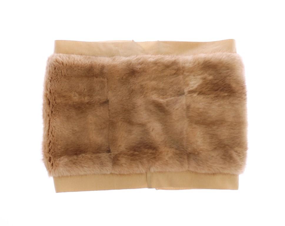 Dolce & Gabbana MINK Fur Scarf Foulard Neck Wrap