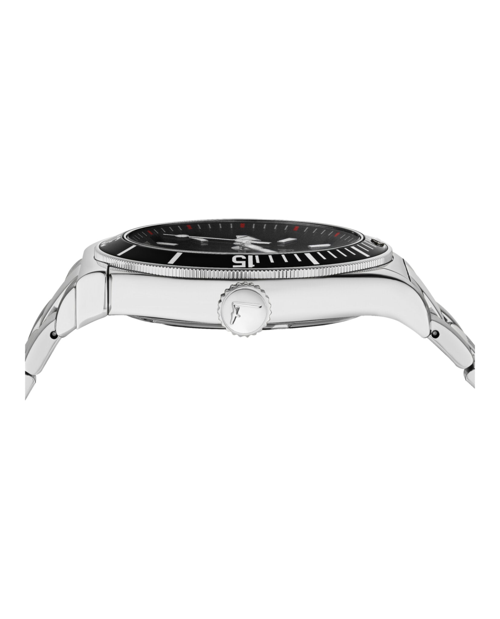 Ferragamo Mens Ferragamo 1898 Stainless Steel 44mm Bracelet Fashion Watch