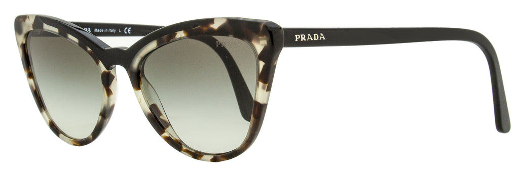 Prada Catwalk Sunglasses SPR01V 398-0A7 Gray Havana/Black 56mm – Bluefly