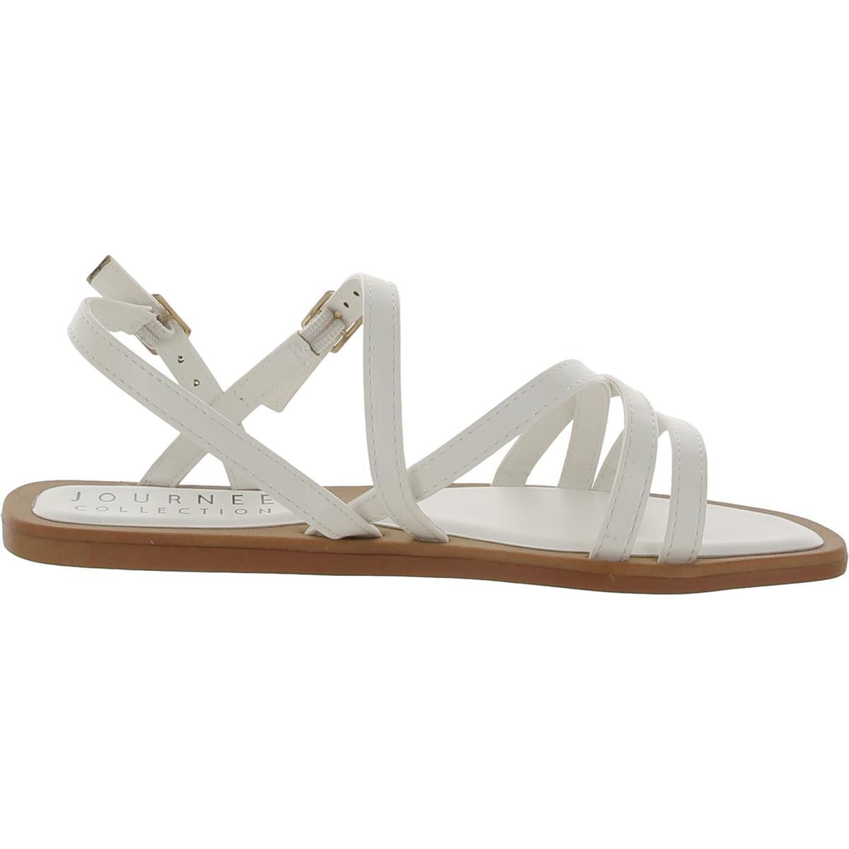 Womens Comfort Insole Manmade Flatform Sandals