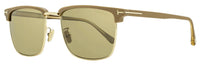 Tom Ford Hudson-02 Sunglasses TF997H 52L Matte Tan/Gold 55mm FT09971