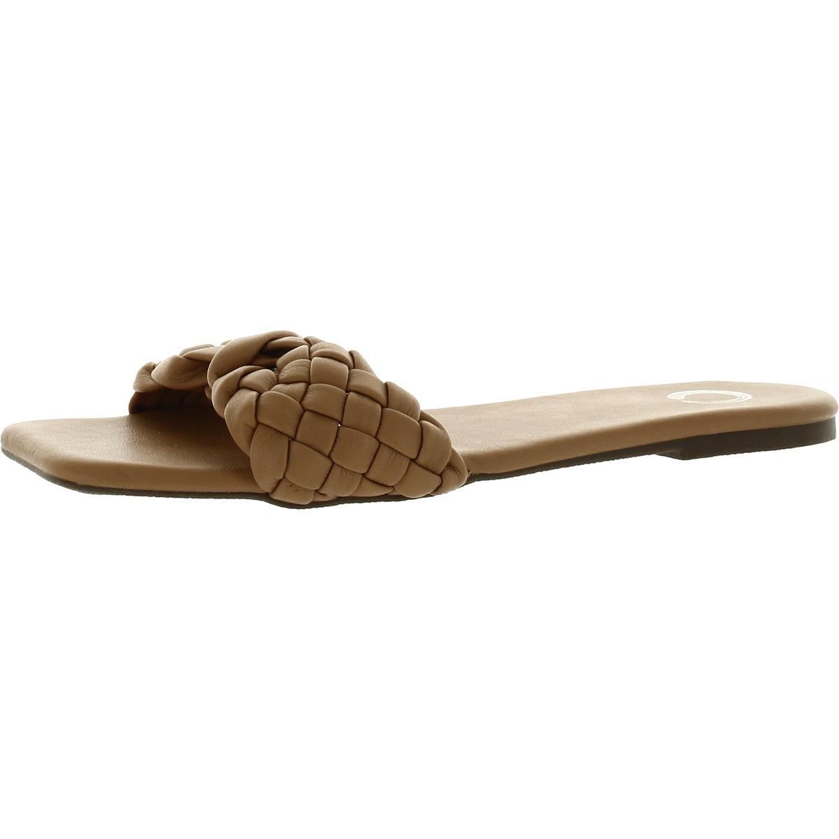 Tamiya  Womens Knot-Front Slide Sandals