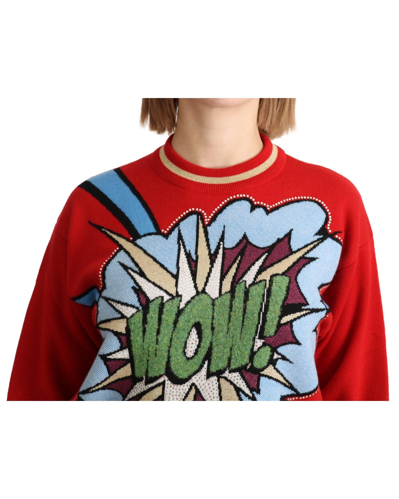 Dolce & Gabbana  Women's Wow Sweater - Red