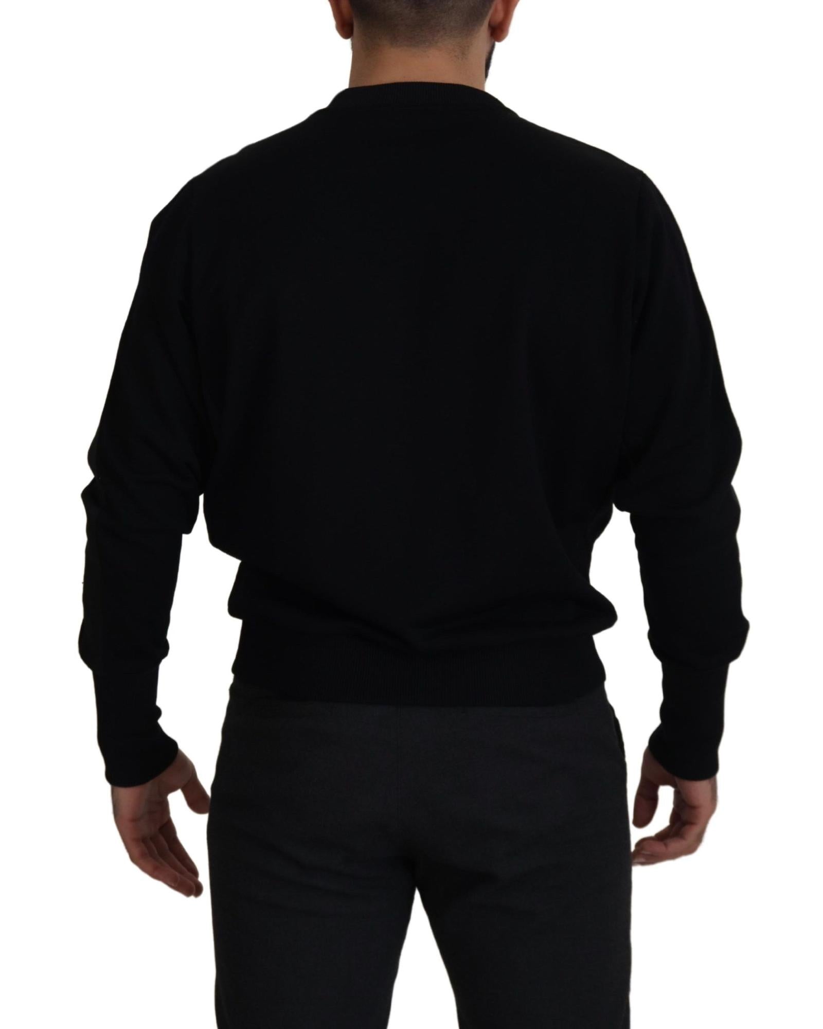 Dolce & Gabbana  DG Patch Pocket Sweater Black TSH7889