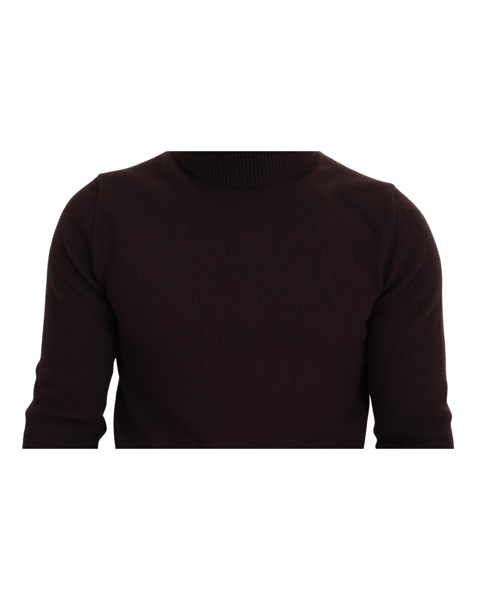 Dolce & Gabbana Stunning Wool Turtle Neck Pullover Sweater