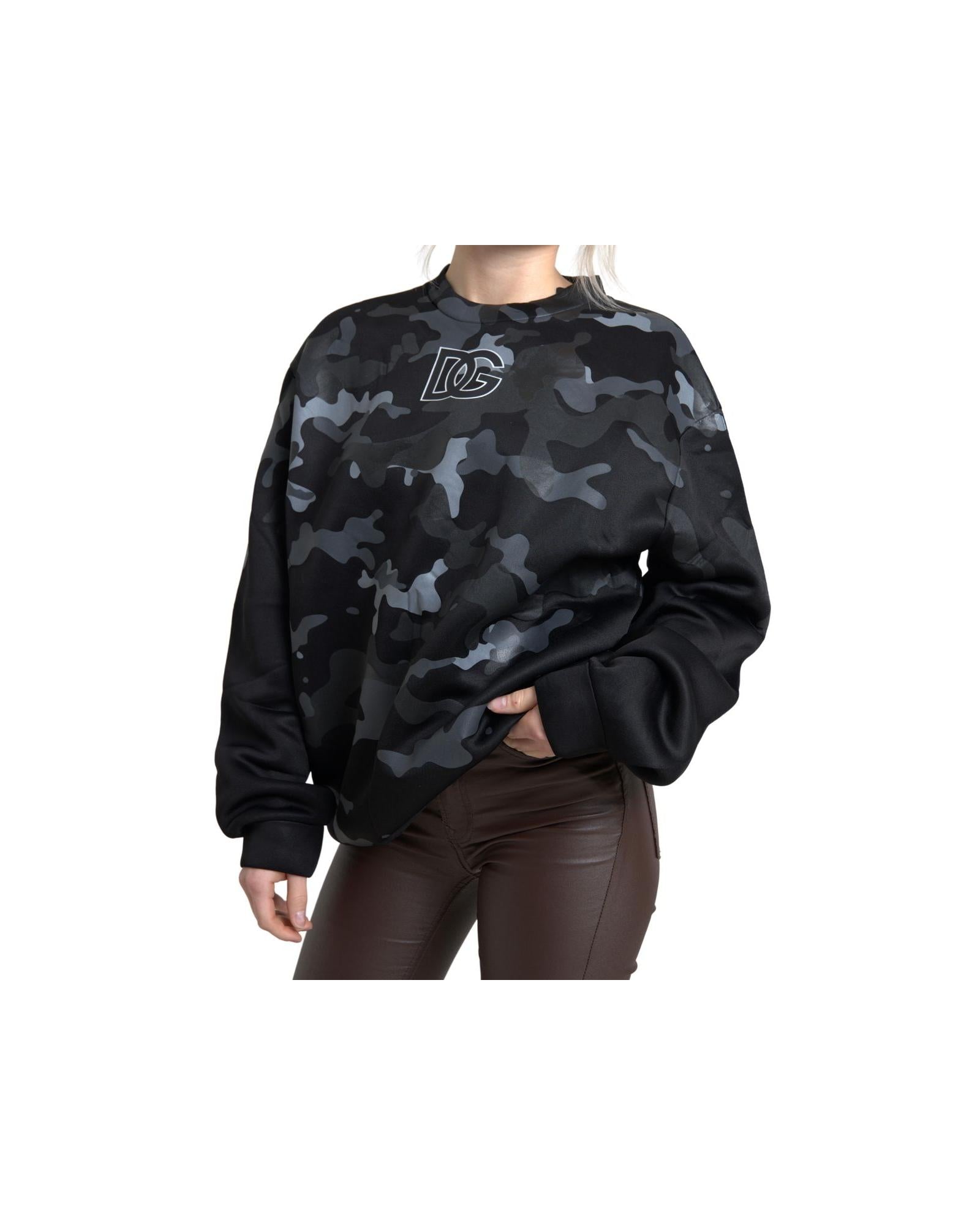 Dolce & Gabbana  Women's Camouflage Sweatshirt