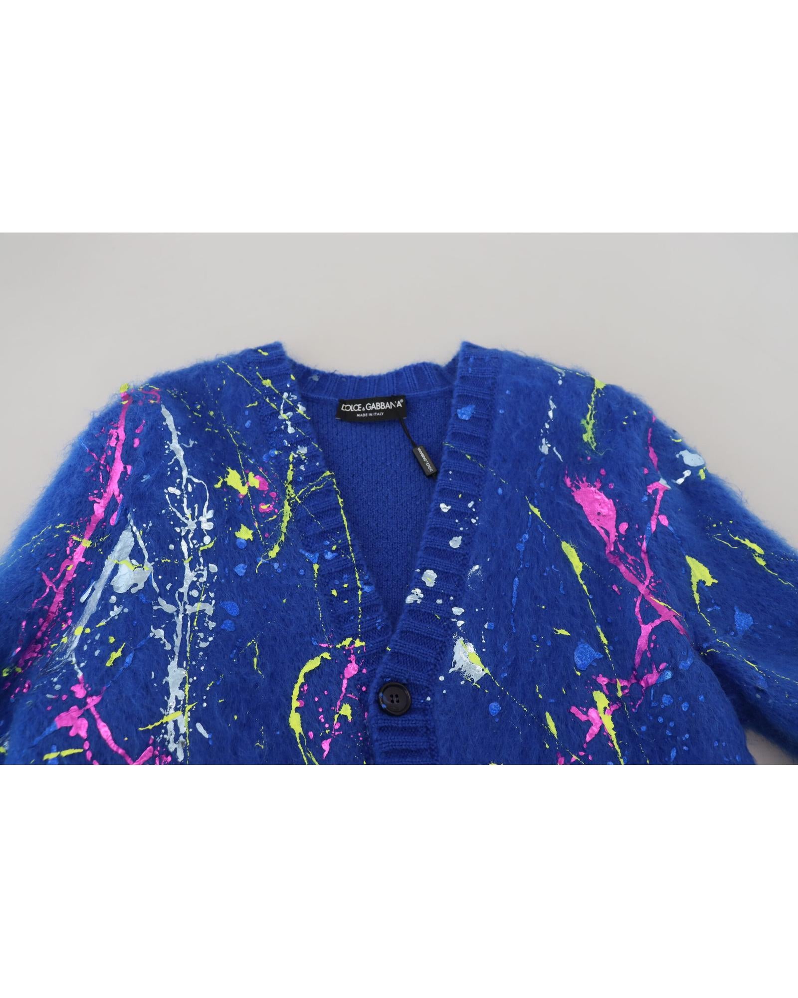 Dolce & Gabbana  Women's Paint Splatter Cardigan