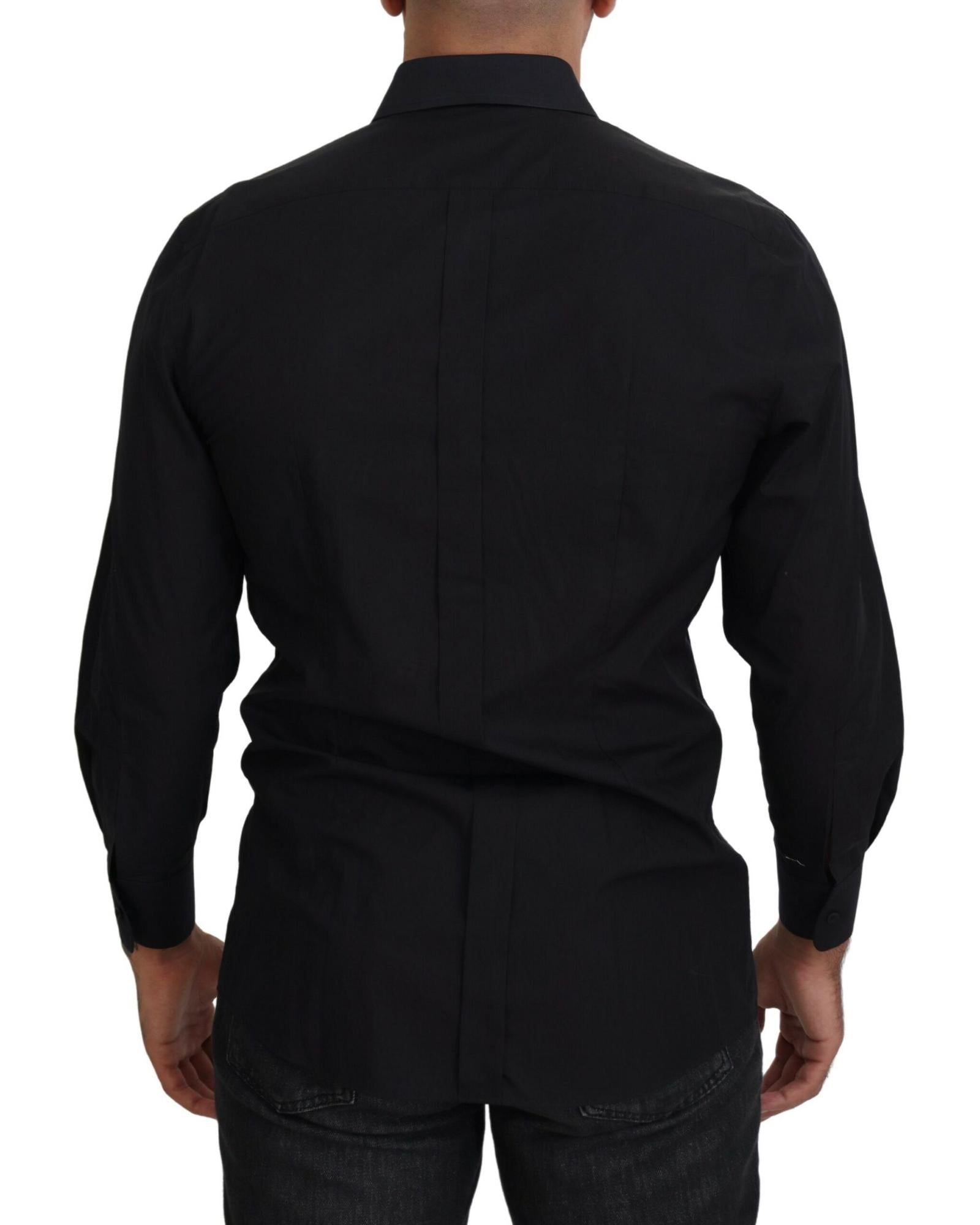 Dolce & Gabbana  Classic Fit Dress Shirt - Black