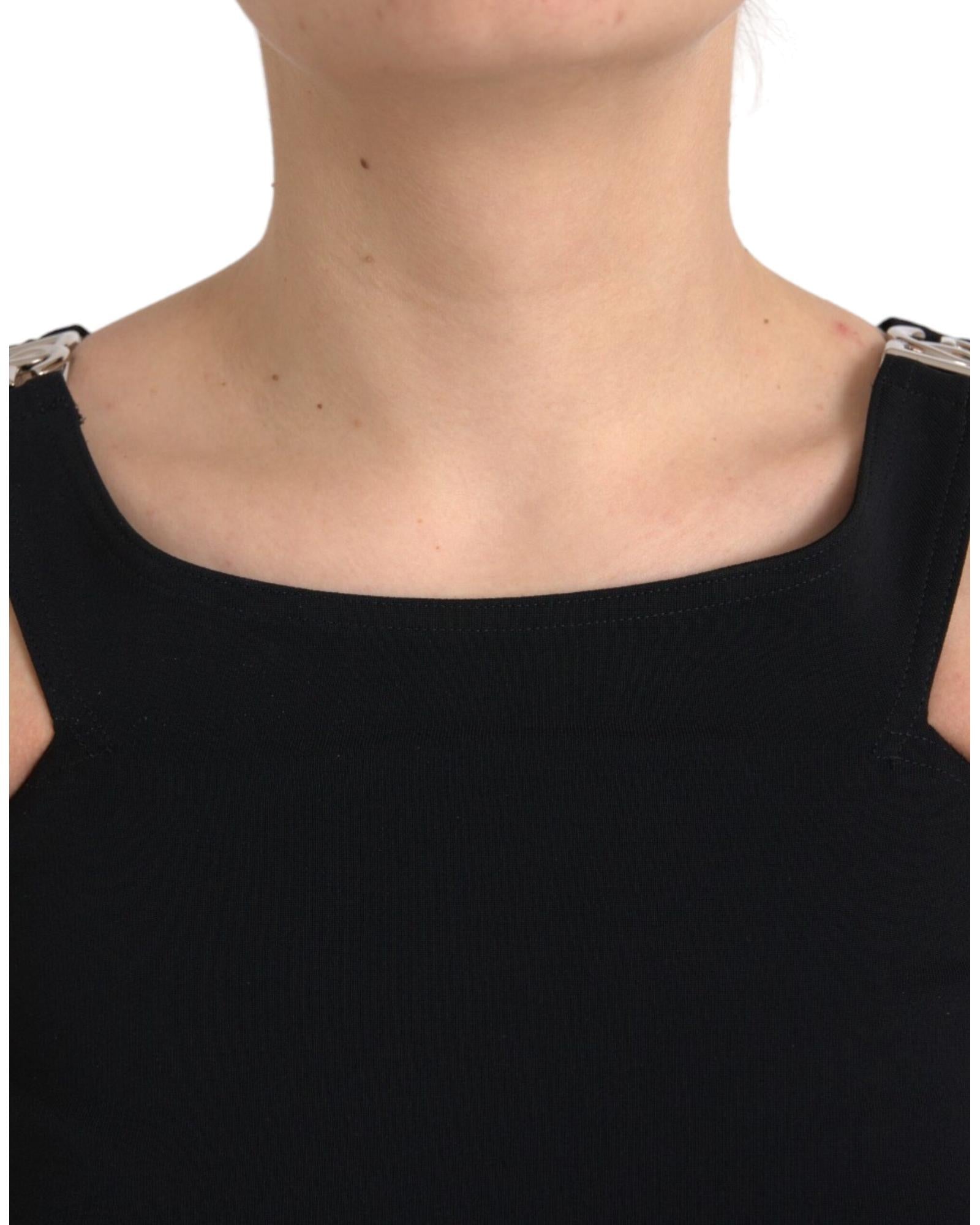 Dolce & Gabbana  Black Crop Top TSH84274