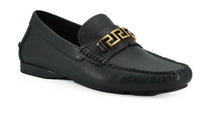 Versace Elegant Black Calf Leather Men's Men's Loafers5