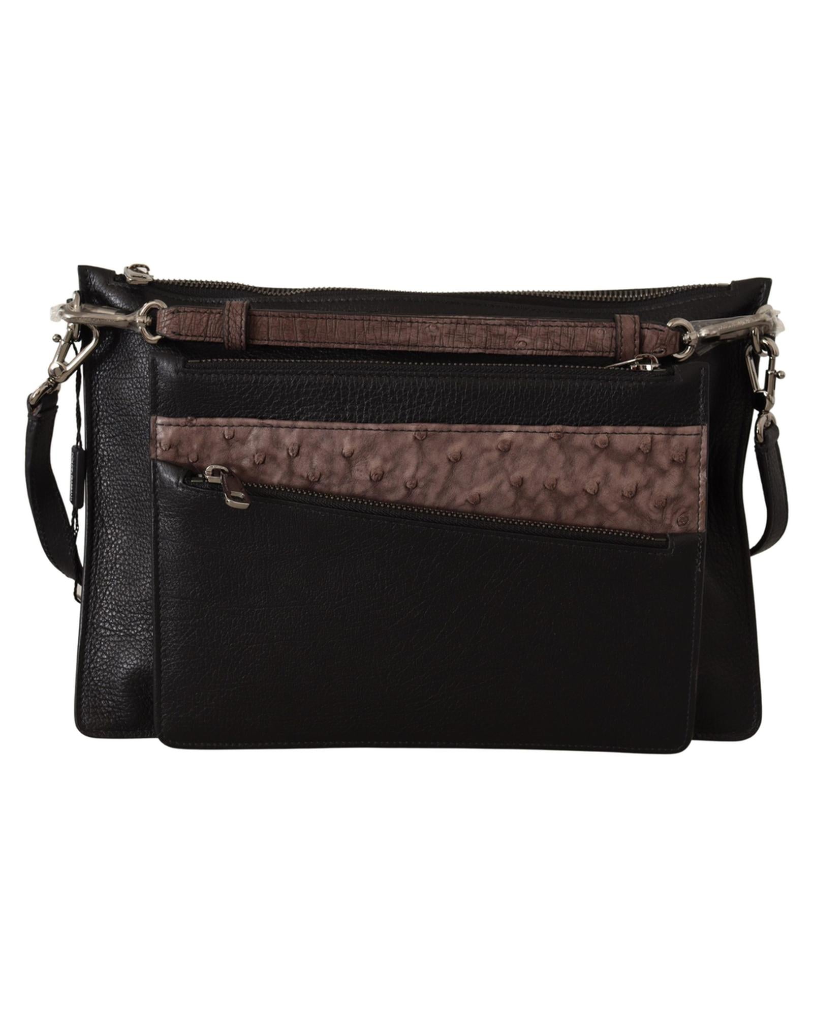 Dolce & Gabbana Exotic Leather Shoulder Sling Bag