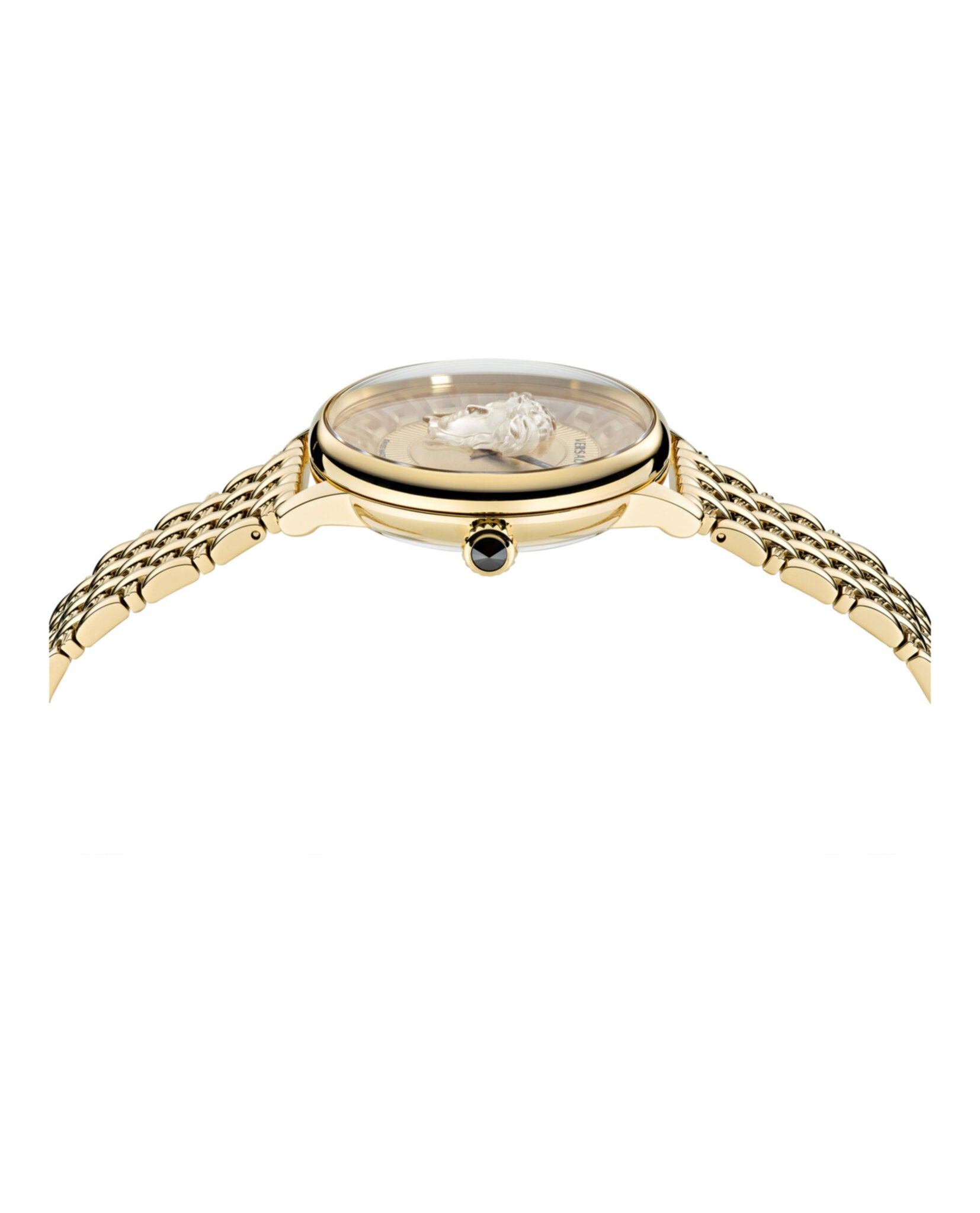 Versace Womens Medusa Alchemy IP Yellow Gold 38mm Bracelet Fashion Watch