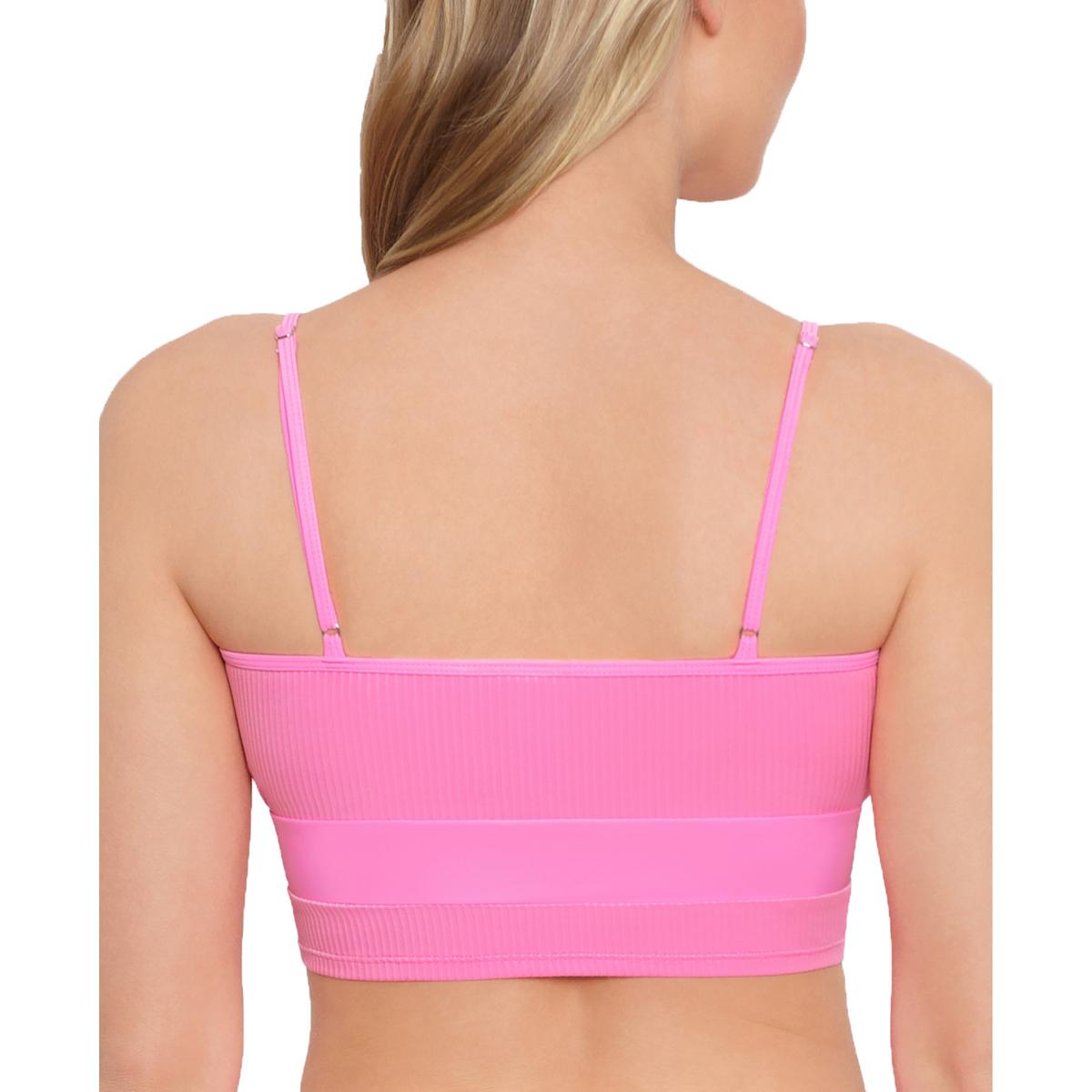 Womens Ribbed Lined Bikini Swim top