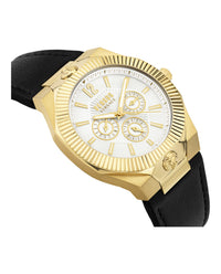 Versus Versace Mens Echo Park Multifunction Gold 42mm Strap Fashion Watch11