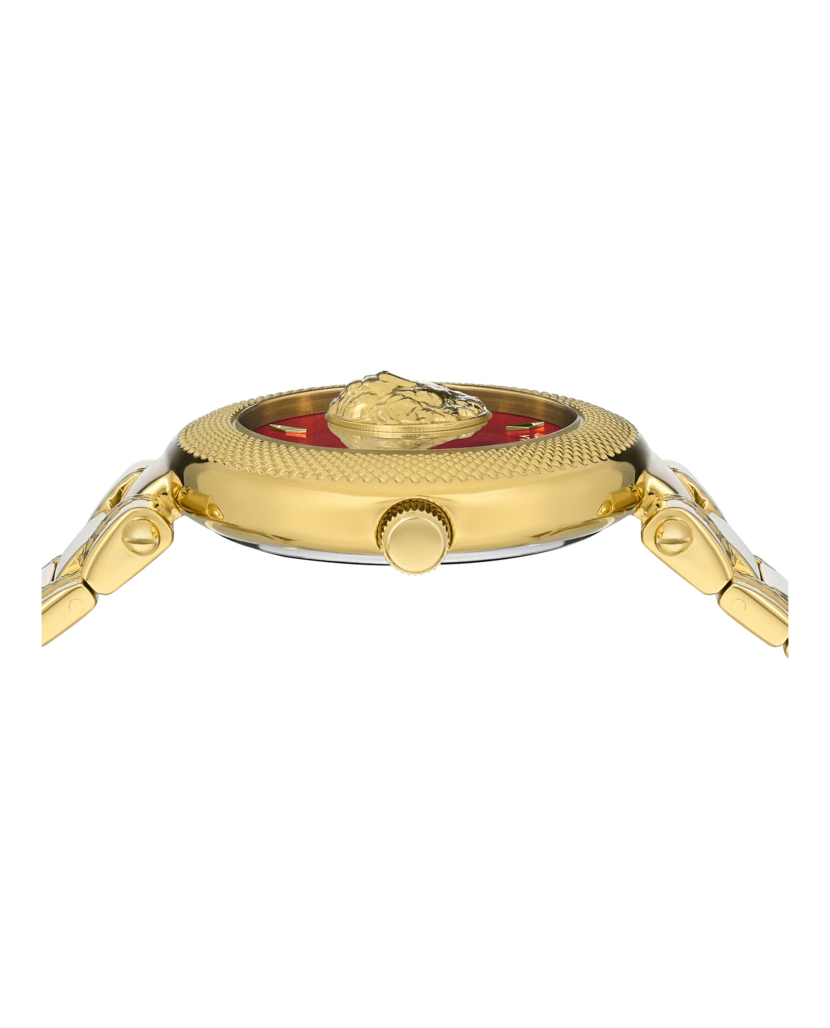 Versus Versace Womens Brick Lane Gold 36mm Bracelet Fashion Watch