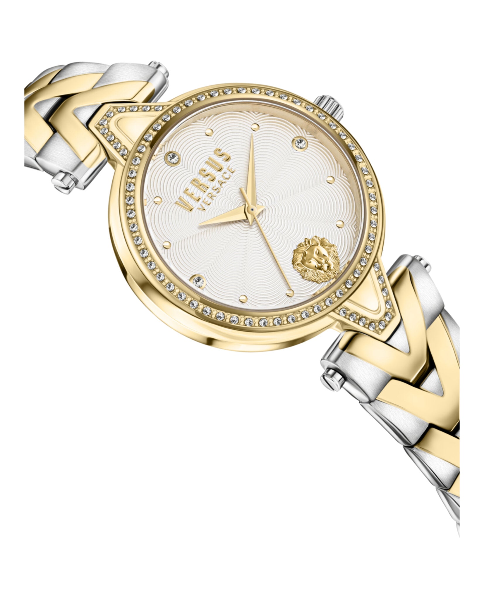 Versus Versace Womens  Two Tone 34mm Bracelet Fashion Watch