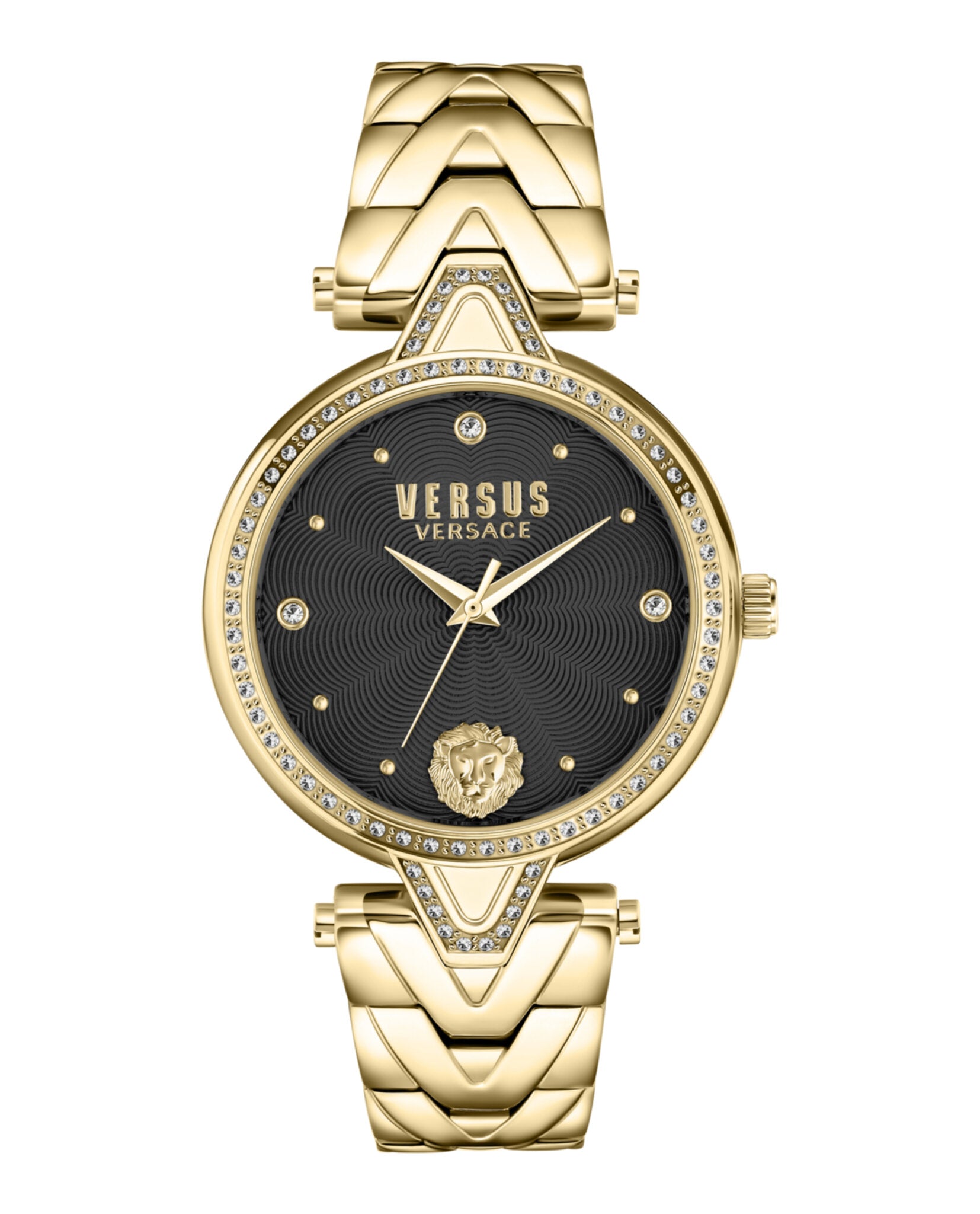 Versus Versace Womens  Gold 34mm Bracelet Fashion Watch