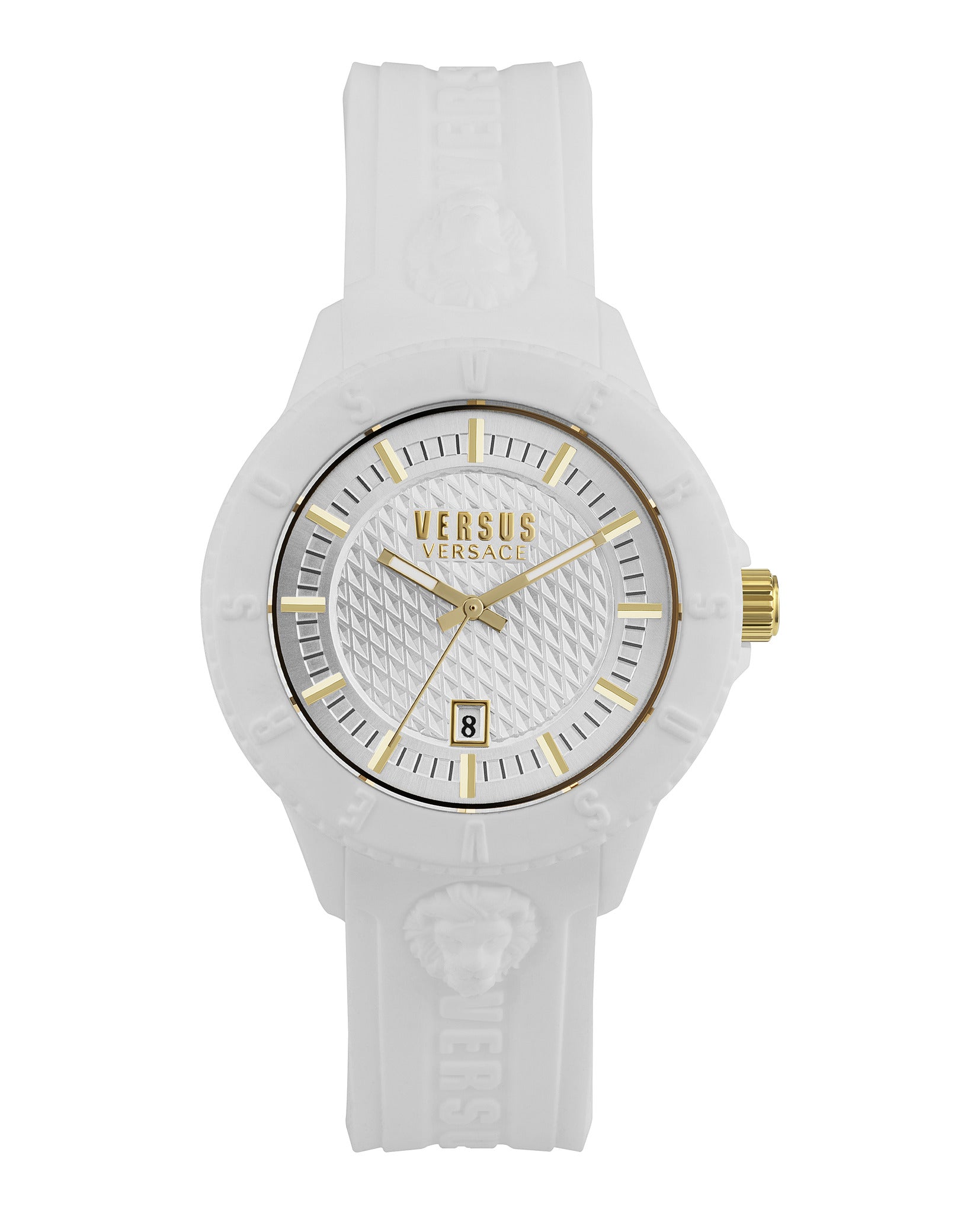 Versus Versace Mens Tokyo White 42mm Strap Fashion Watch