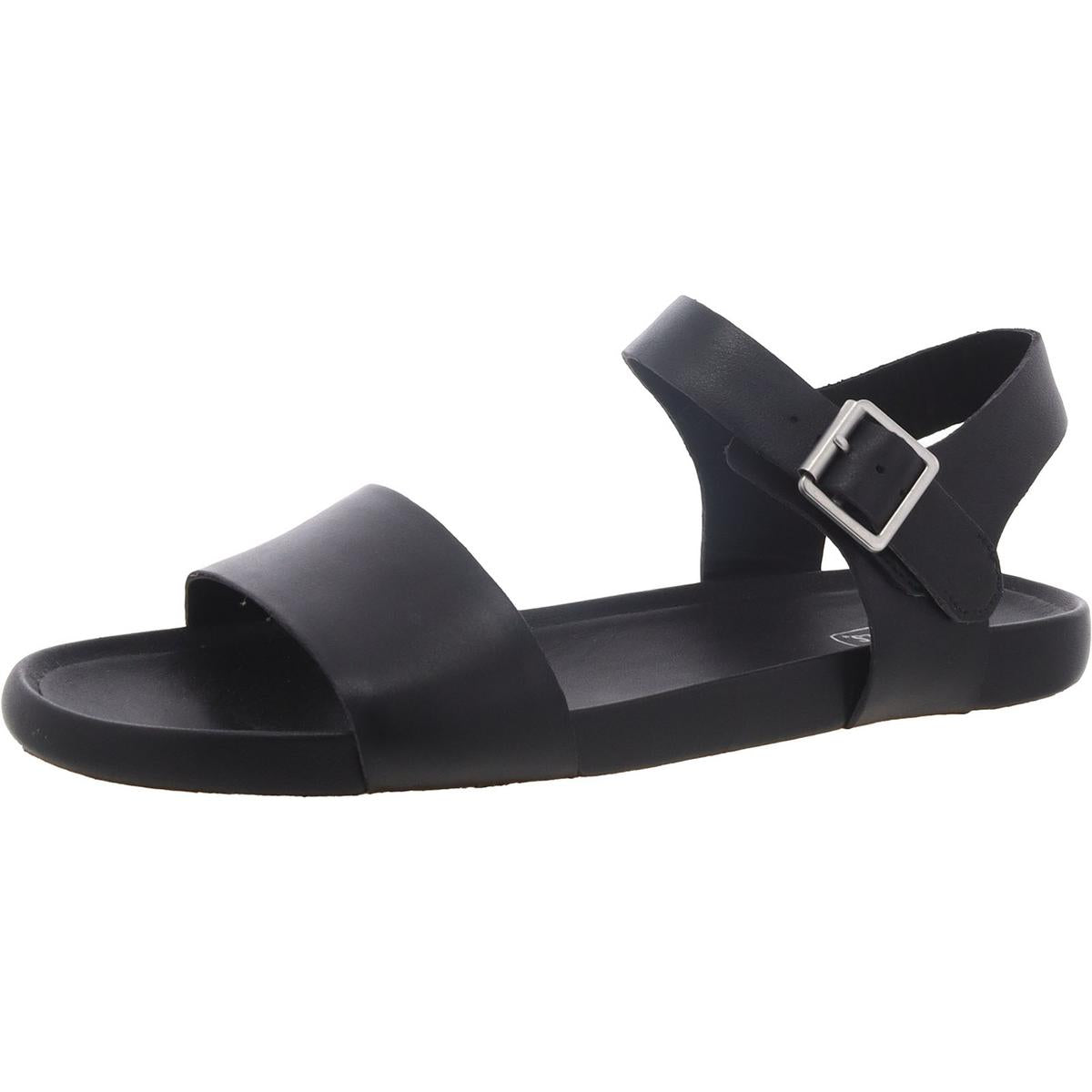 Dusty Soul Womens Leather Buckle Ankle Strap