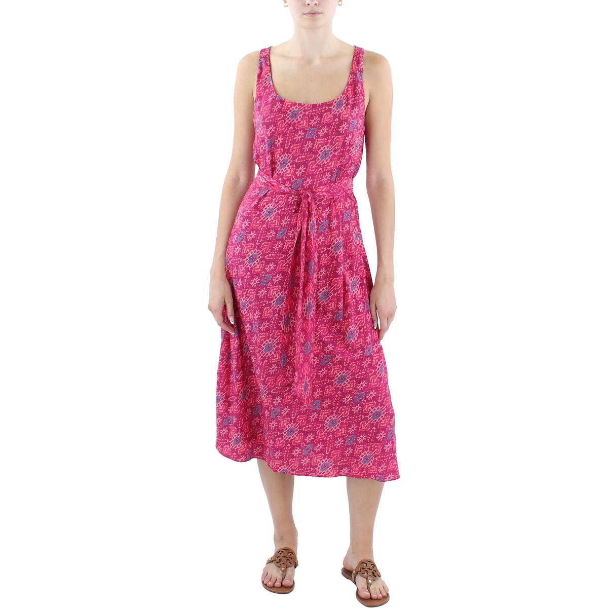 Womens Recycled Polyester Fit & Flare Dress