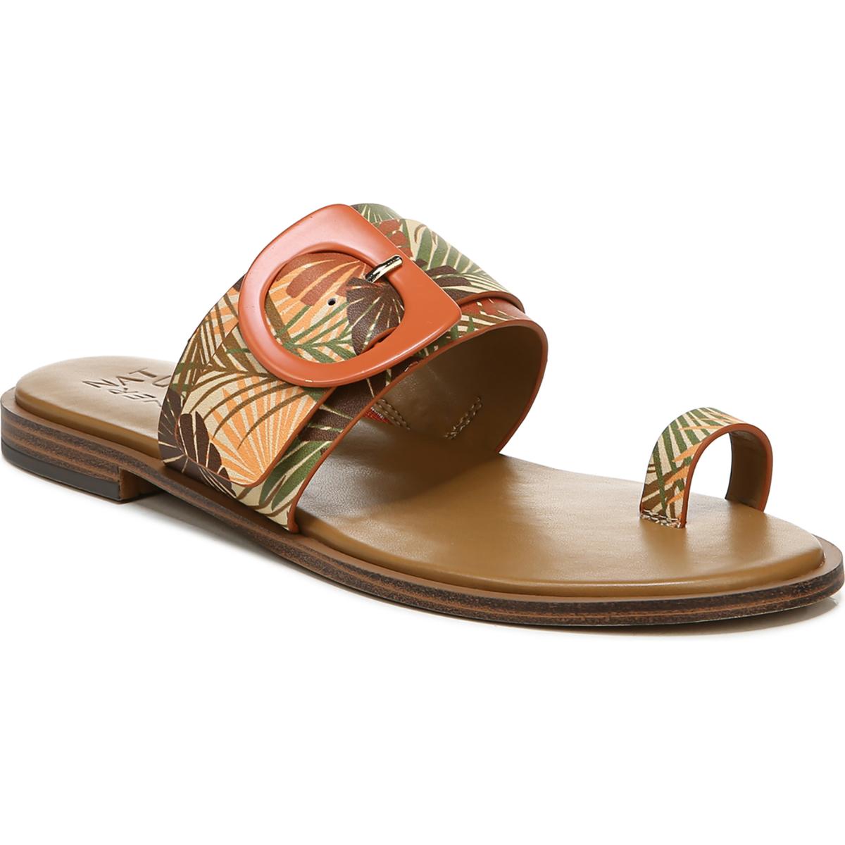 Finola Womens Leather Slide Sandals