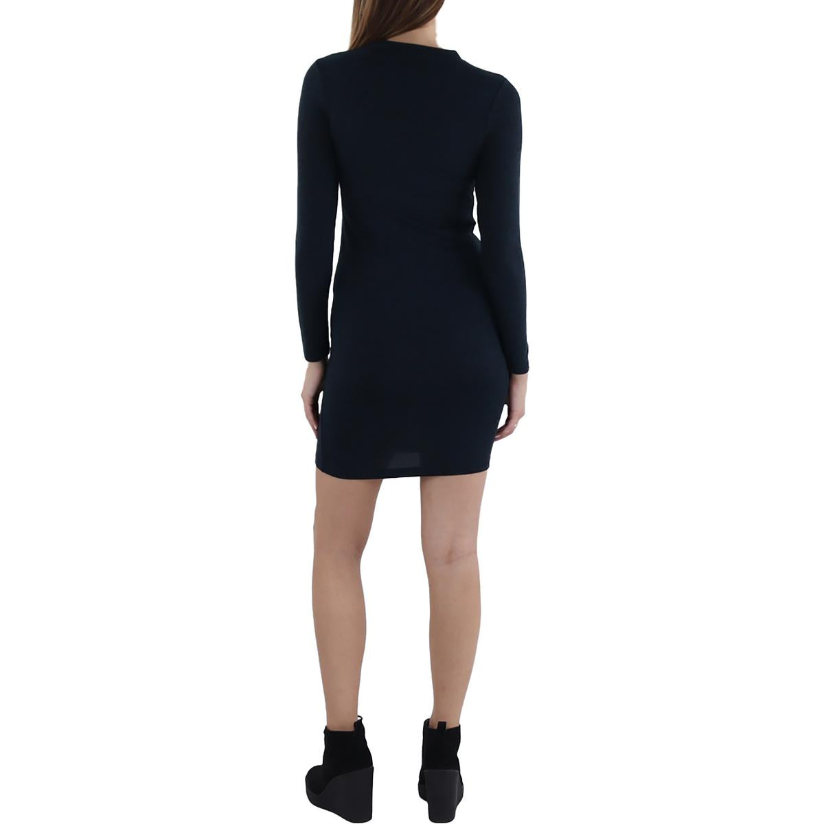 Womens Knit Above Knee Sweaterdress