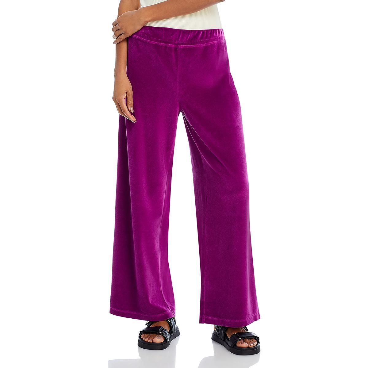 Womens Velour Pull On Sweatpants