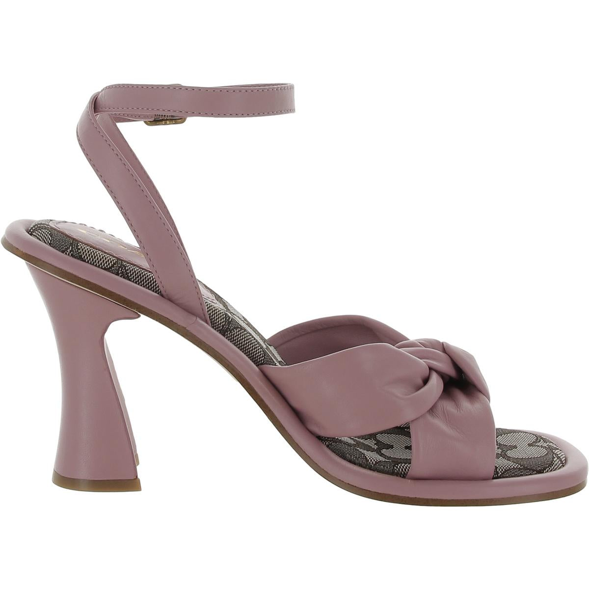 Womens Leather Dressy Slingback Sandals