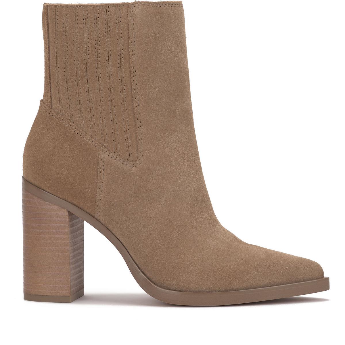 Bolesia Womens Suede Mid-Calf Chelsea Boots