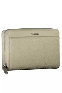 Calvin Klein Beige Polyethylene Men's Wallet3