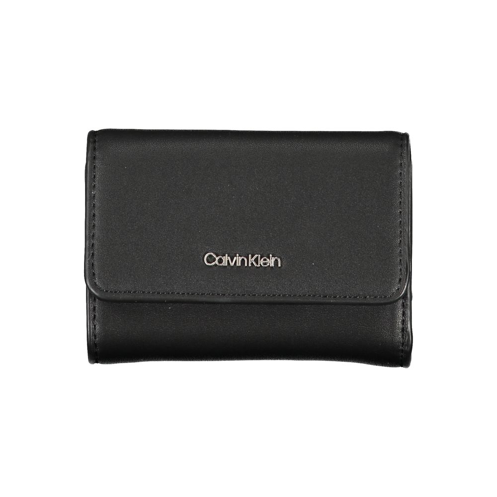 Calvin Klein Black Polyethylene Men's Wallet1