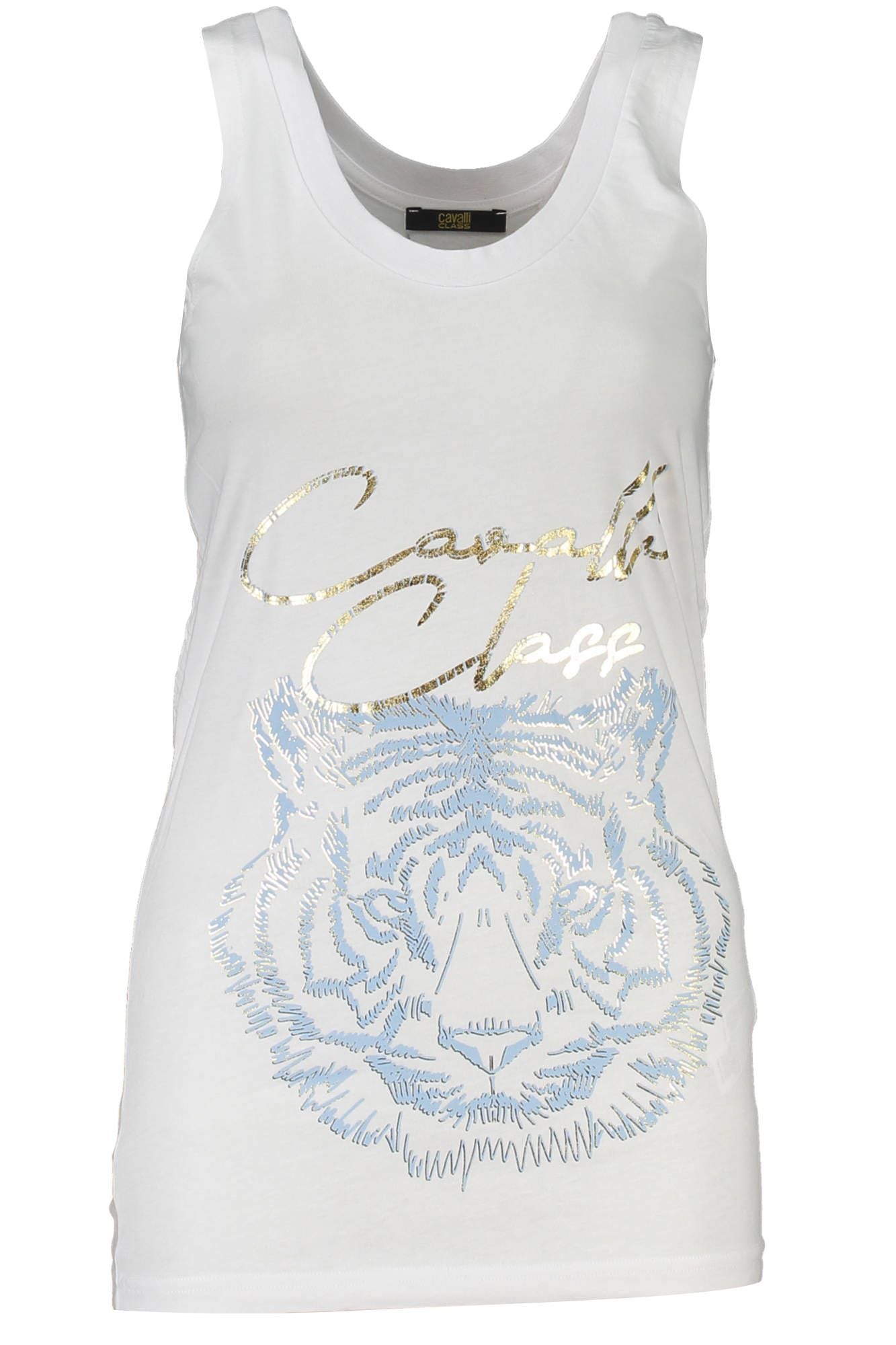 Cavalli Class White Cotton Women Women's Top