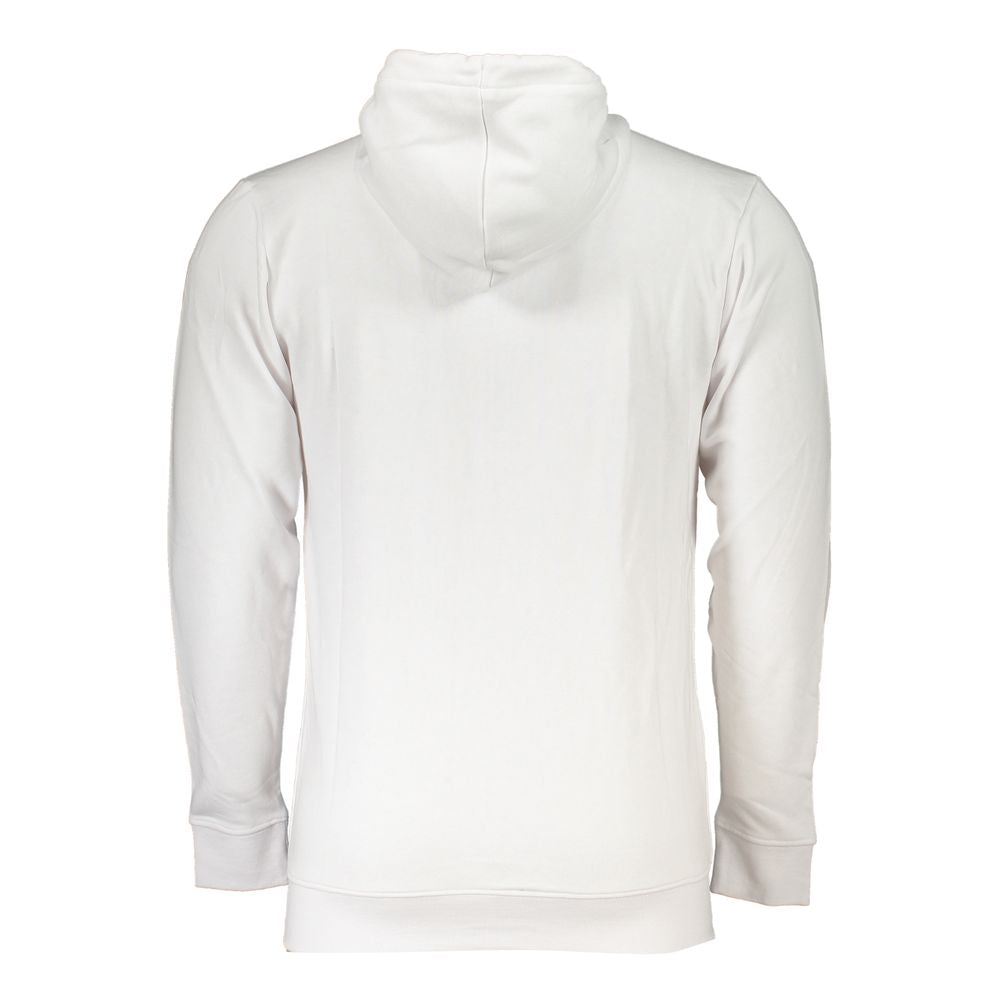 Cavalli Class White Cotton Men Men's Sweatshirt