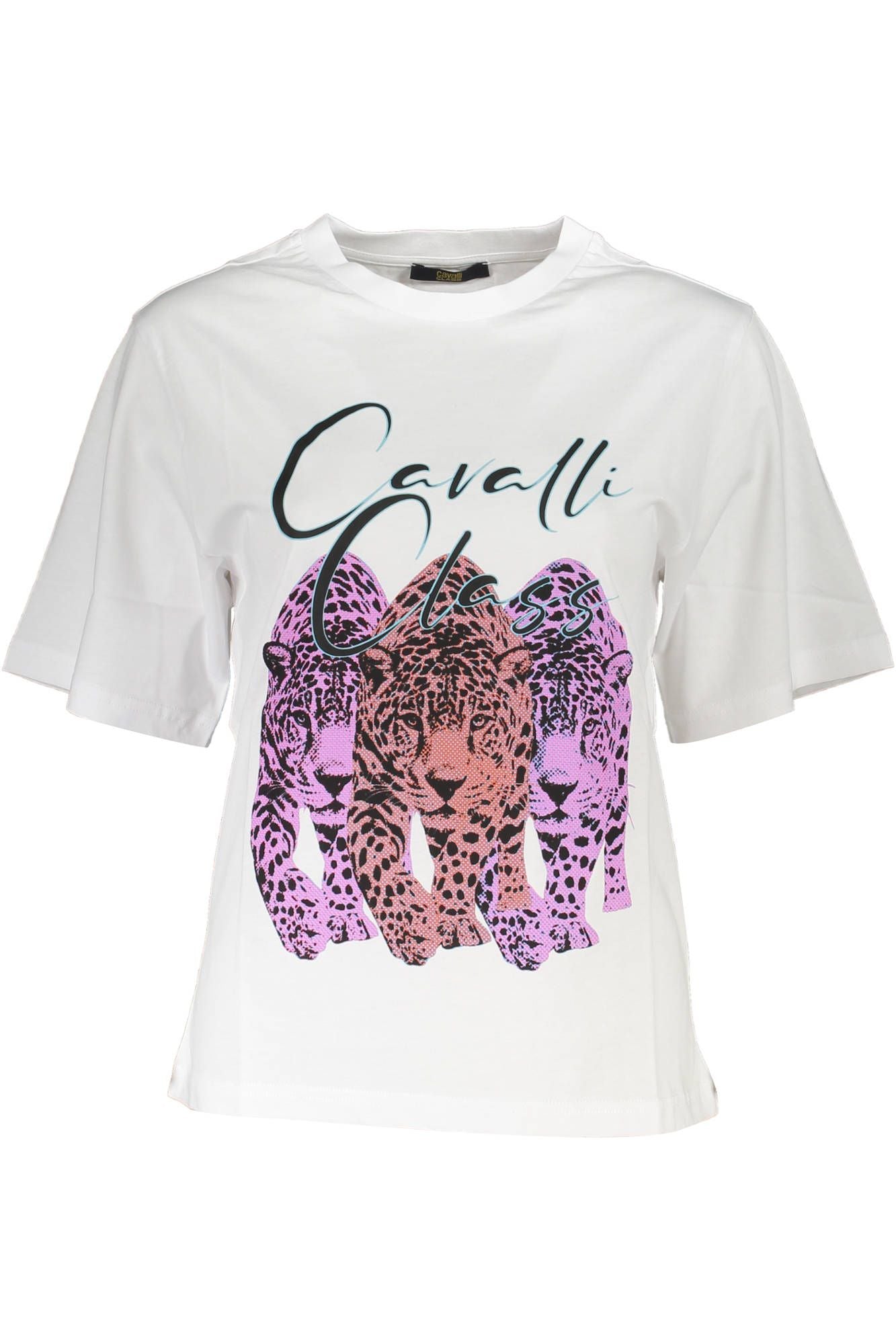 Cavalli Class White Cotton Women Women's T-Shirt