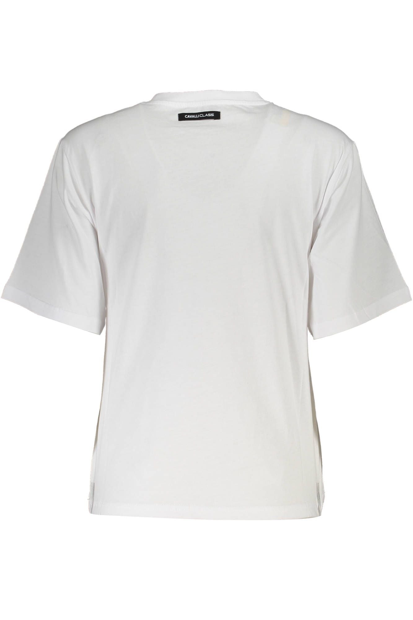 Cavalli Class White Cotton Women Women's T-Shirt