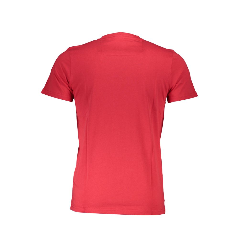 Cavalli Class Red Cotton Men's T-Shirt