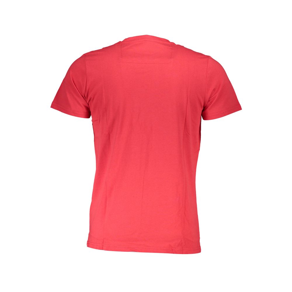 Cavalli Class Red Cotton Men's T-Shirt