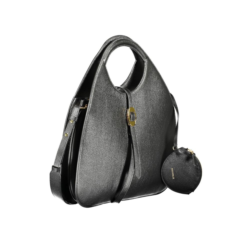 Coccinelle Black Leather Women Women's Handbag