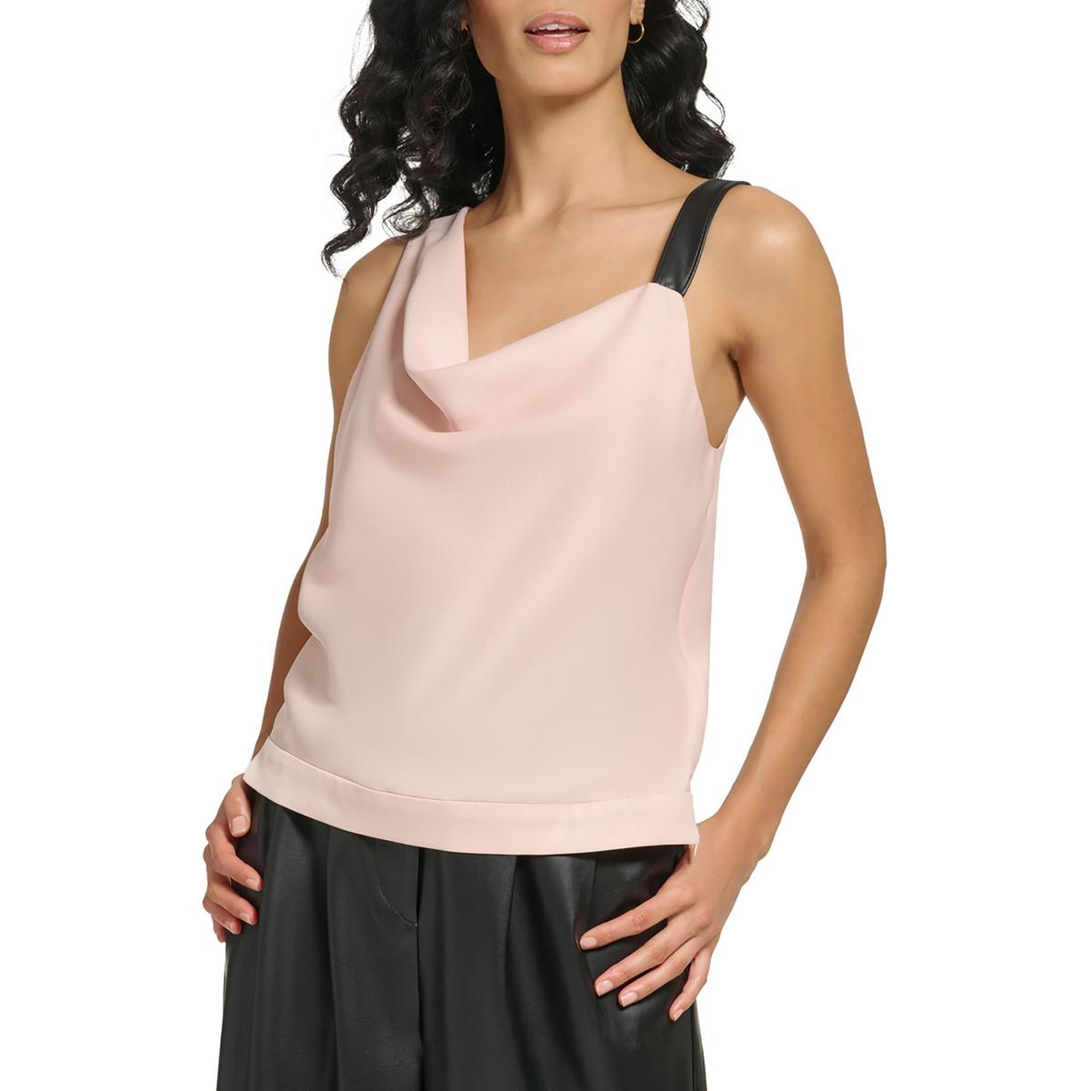 Womens Cowl Neck Slouchy Cami