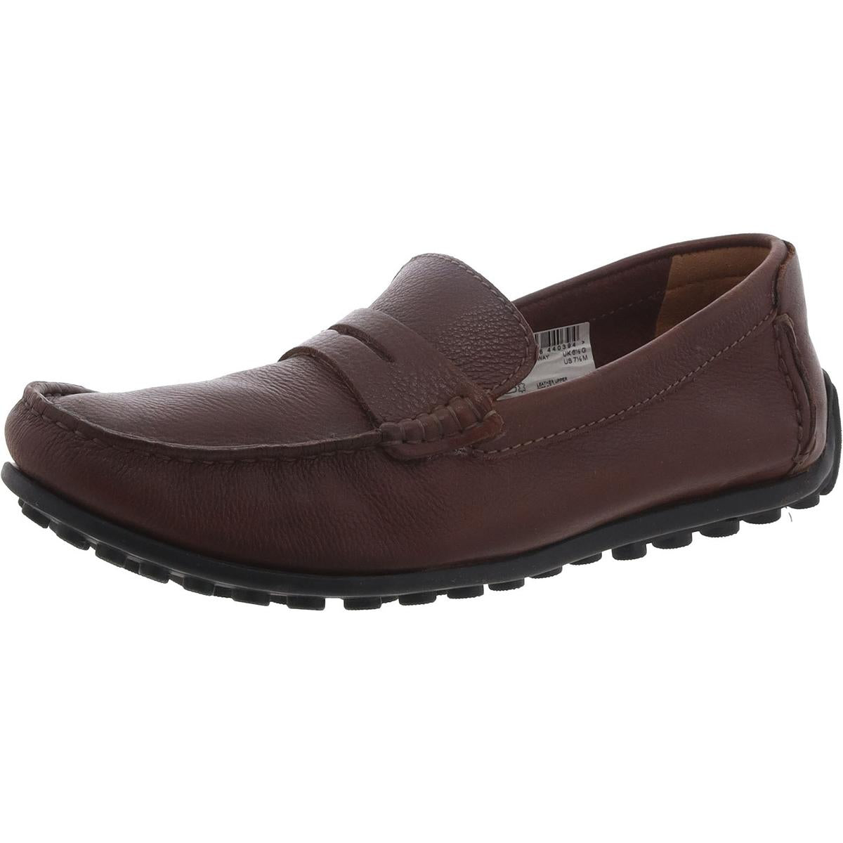 Hamilton Way Mens Leather Slip on Loafers