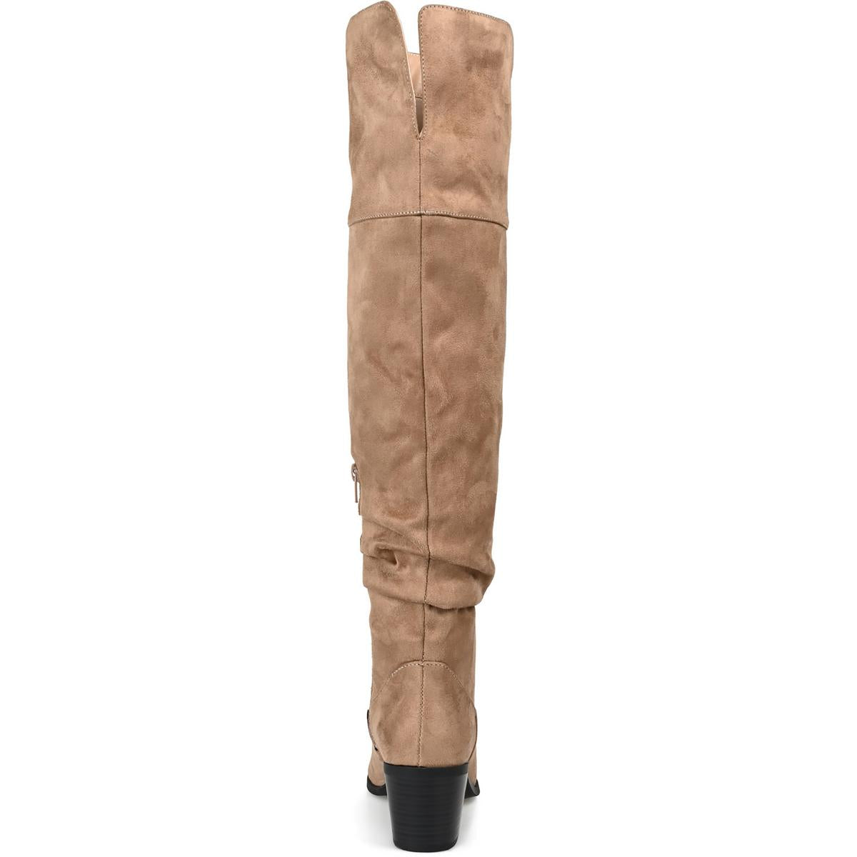 Womens Faux Suede Over-The-Knee Boots