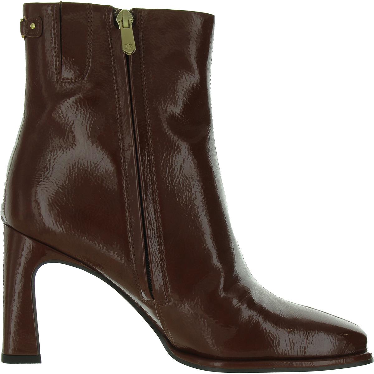 Irie 2 Womens Patent Square Toe Ankle Boots