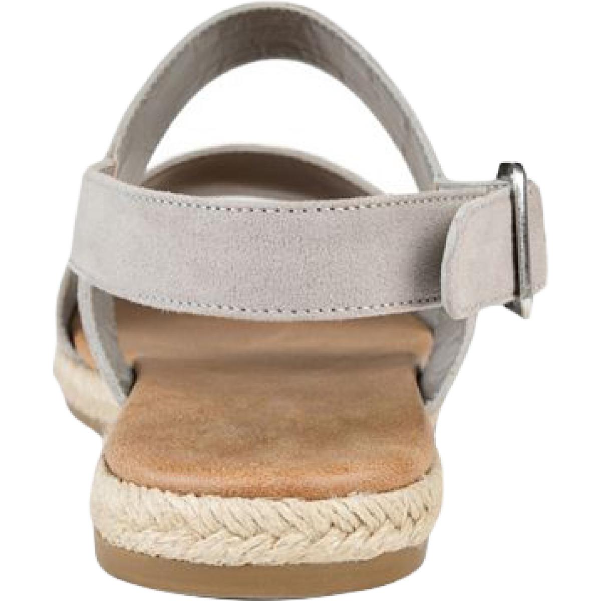 Georgia Womens Buckle Ankle Strap Footbed Sandals